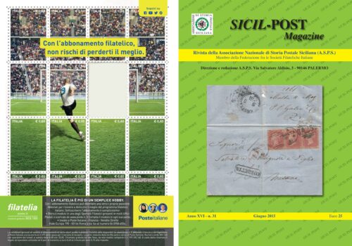 SicilPost N 31 Giugno 2015 Copertina
